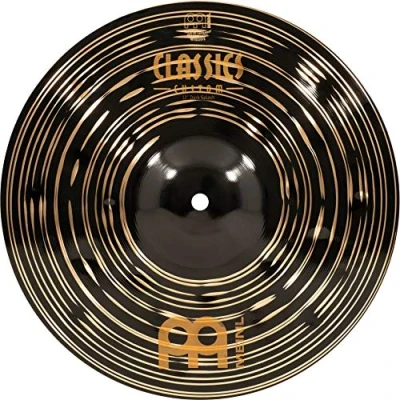 Image de Meinl Cymbals Classics Custom Dark Cymbale Splash 12 pouces (30,48cm) pour Batterie B12 Bronze, Finition Sombre, Fabriquée en Allemagne (CC12DAS)