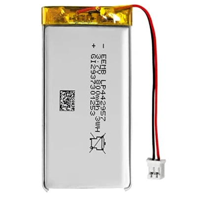 Image de EEMB Batterie Lithium polymère 3,7v 800mAh 442957 Rechargeable lipo avec connecteur JST VXI Blue Parrott vérifier la polarité de l&#039;équipement et du Avant l&#039;achat