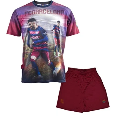 Image de Fc Barcelone Ensemble Maillot + Short Barça Neymar Jr Collection Officielle 6 Ans