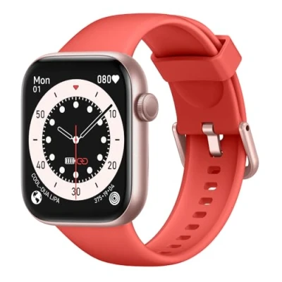 Image de Montre Connectée Homme Femme, 1.85&quot;HD Smartwatch avec Appel Bluetooth, Connectee 140+Mode Sport Moniteur Sommeil/ Fréquence Cardiaque/Podomètre Etanche IP68 Intelligente pour Android iOS