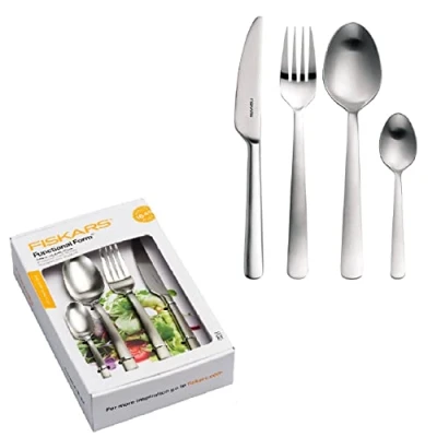 Image de Fiskars Service de couverts, 16 pièces, Acier, Acier/Mat, Functional Form, 1002958