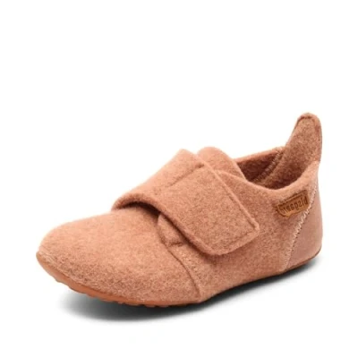 Image de Bisgaard Ballet HOME SHOE Chaussons pour enfants, Taille: 36, Rose Cuir et textile