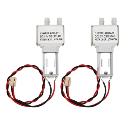 Image de Create idea Lot de 2 Pompes à Eau Auto amorçantes M20 Mini Pompe Vide Membrane DC3V 3.7V pour Système Pompage Piscine 33.5x10x3.5mm