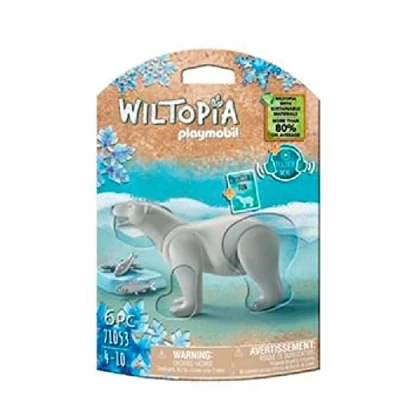 Image de Playmobil Wiltopia Polar BEAR Jouet pour enfants, Taille: One Size, Multi coloured