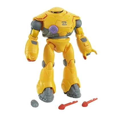 Image de Disney Pixar Buzz l’Éclair Figurine articulée de Robot Zyclops, avec canon à main et lanceur projectiles, Collectionner, Jouet Enfant, Dès 4 ans, HHJ87