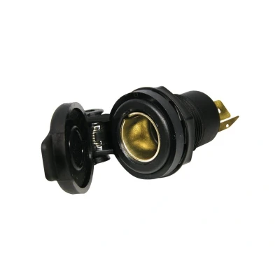 Image de Prise Encastrée Non spécifié 12V/24V Electrique Noir Simple
