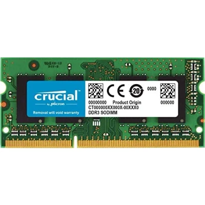 Image de Crucial RAM CT51264BF160B 4GB DDR3 1600 MHz CL11 Laptop Memory , Green