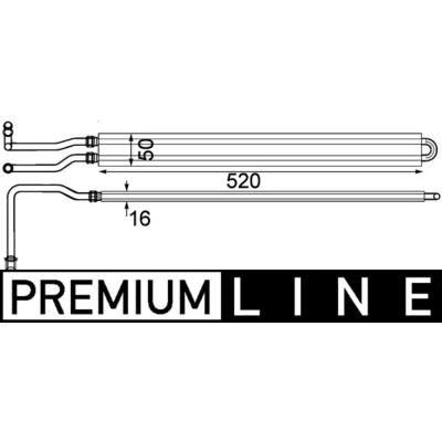 Image de MAHLE ORIGINAL CLC 229 000P Radiateur d&#039;Huile LAND ROVER: Range Rover 3