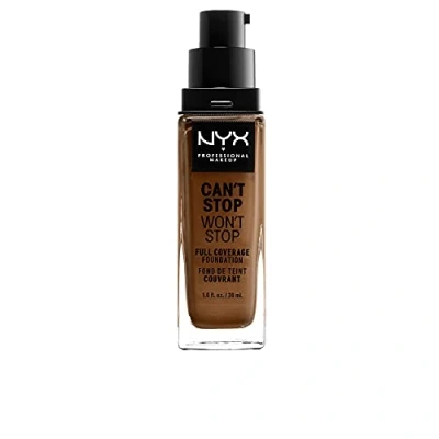 Image de Nyx Professional Makeup CAN&#039;T STOP WON&#039;T Foundation Fond de teint, Femme, Taille: 30 ml, 17.5 sienna