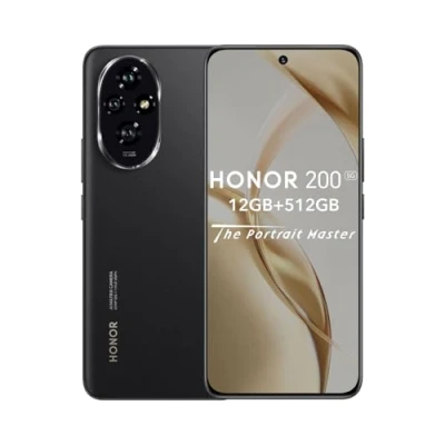 Image de HONOR 200 Smartphone 5G 12Go 512Go, 120Hz 6.7&quot; AMOLED, Triple Appareil Photo 50 MP, Snapdragon 7 Gen 3, 5200mAh Batterie, Android 14, Dual Sim, NFC, (sans Chargeur) Noir