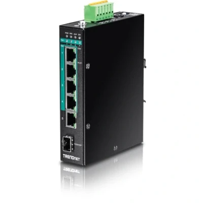 Image de Trendnet TI PG541 Switch métallique renforcé Noir