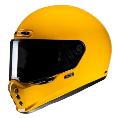Image de HJC, Casque Moto Intégral V10 UNI Jaune Profond, XS