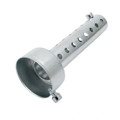 Image de Riloer 1X Motorcycle Pot d&#039;échappement Universel silencieux Baffle DB Killer 48mm argent