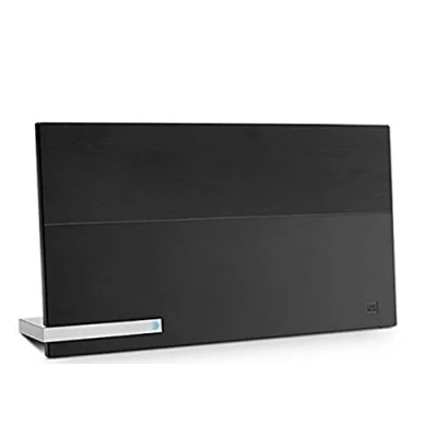 Image de Antenne Full HDTV intérieure amplifiée de One For All avec d&#039;Excellente Performance pour DVB T TNT Numérique et Analogique TV Signaux à 25km Range VHF/UHF Noire SV9480
