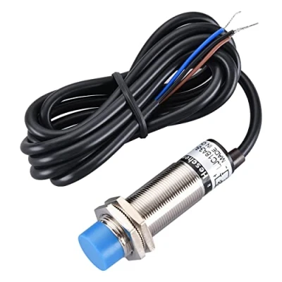 Image de Heschen M18 Capacitif Capteur de Proximité Commutateur, Type non bouclier, LJC18A3 B Z/AX, Détecteur 1 10mm, 10 30VDC 200mA, NPN Normalement fermé (NC), 3 fils