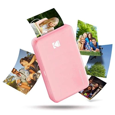 Image de KODAK PM220 Imprimante Photo Printer, Photos 5.4 * 8.6 cm, WIFI, Compatible avec iOS et Android Rose