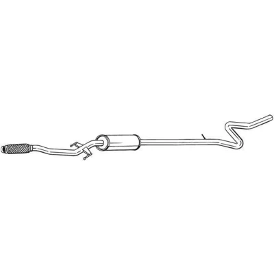 Image de BOSAL 292 045 Silencieux Intermédiaire PEUGEOT: 207 3/5 portes, 208 I CC