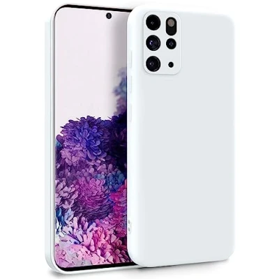 Image de MyGadget Coque pour Samsung Galaxy S20 Plus Case TPU Souple &amp; Soft avec Doublure Microfibre Cover Protection Extra Fine Légère Blanc