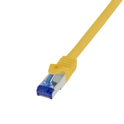 Image de LOGILINK C6A037S CÂBLE DE RÉSEAU JAUNE 1 M CAT6A S FTP (S STP)