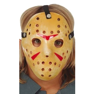 Image de Masque Assassin Jason Enfant Jaune Halloween 3 ans et plus
