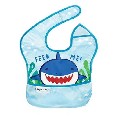 Image de Tiny Twinkle EB 11 Bavoir design innovant en Repeltex imperméable avec poche Feed Me 80 g