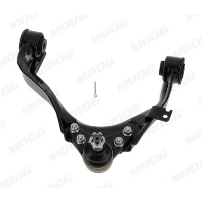Image de MOOG IS WP 16536 Bras de suspension avec support en caoutchouc supérieur, Essieu avant droit barre oscillant transversal Tôle d&#039;acier