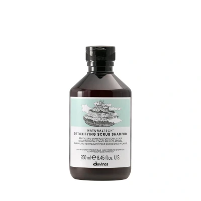 Image de Davines Shampooing Natural Tech Détoxifiant scrub 250 ml Pour cuir chevelu sensible