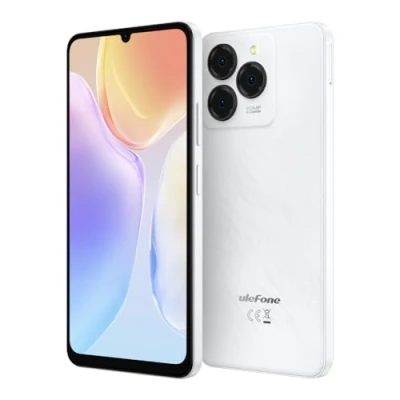 Image de Ulefone Téléphone Portable Débloqué Android 14 Note 20 Pro, 6,75&#039;&#039; HD+ Grand Ecran, 8Go RAM+256Go ROM, 50MP+8MP+2MP Caméra, Smartphone Dual SIM, Batterie 6001mAh, Empreinte Digitale, GPS, Blanc