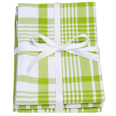 Image de Dexam Love Colour Lot de 3 torchons à Vaisselle Extra Large Vert