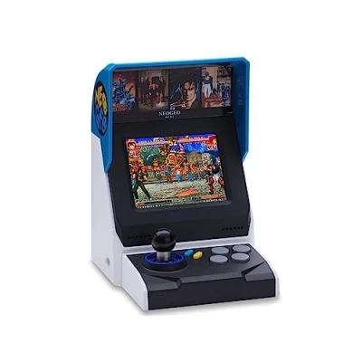 Image de NEOGEO Mini Arcade édition Internationale, 40 Jeux SNK Classiques Préinstallés: The King of Fighters / Metal Slug, etc., Écran LCD 3,5 Clair Intégré/HDMI/2 Ports Gamepad/Cadeaux [SNK Authorised]