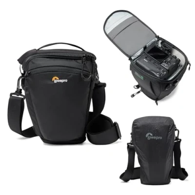 Image de Lowepro ProTactic TLZ 70 Pro AW III Toploader sacoche pour appareils photo reflex numérique avec objectif attaché, 5 l, 31 x 10,5 16 cm, à bandoulière modulaire, photographe/vidéaste