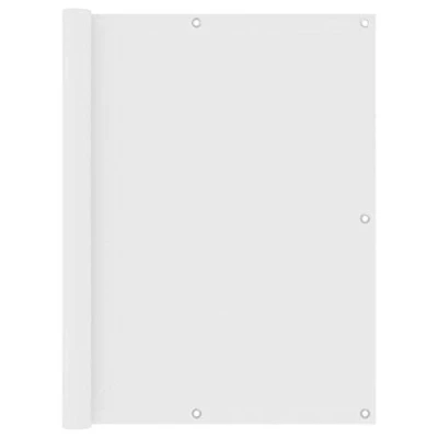 Image de Iiaky Écran de Balcon Blanc 120x400 cm Tissu Oxford,Brise Vue,Brise Vue Beige,Canisse Brise