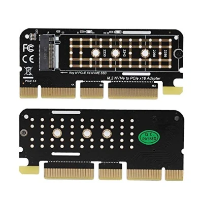 Image de Diyeeni Carte de Montage, Montage PCENVME N05 M.2 NGFF vers PCIE, Adaptateur PCI E X16 pour Disque Dur M. 2 avec Un Standard Express ou NVME