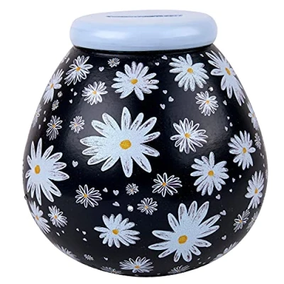 Image de Pot Of Dreams Tirelire en Forme de Marguerite Idée Cadeau Multicolore Taille Unique