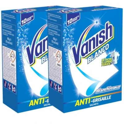 Image de Vanish Activateurs Blanc Anti grisaille lot de 2 x 10 Sachets