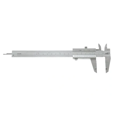 Image de Helios Preisser de 0182501 à coulisse pour gaucher, inoxydable, lecture 1/20 1/128 &quot;, 150 mm