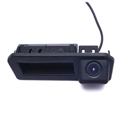 Image de Navinio étanche réversible caméra de Guidon spécifique au véhicule intégré dans Le boîtier poignée Vue arrière recul pour Trunk Handle Camera for A5/Q2/Skoda KODIAQ 2017