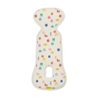 Image de AeroMoov Assise Air Layer Evite à Votre Enfant de transpirer Le siège Auto ou la Poussette Coton Bio Groupe 0 Funny Shapes