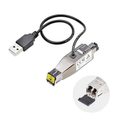 Image de StarTech.com Convertisseur de Média Fibre Gigabit vers Ethernet RJ45, Optique Monomode 10km/Multimode 800m, TAA