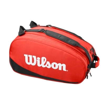 Image de Wilson TOUR Housse de raquette, Taille: One Size, Rot