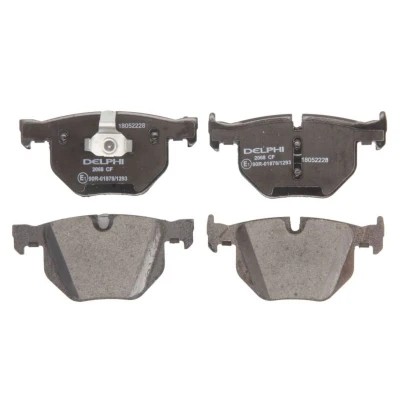 Image de DELPHI LP2068 Jeu de plaquettes frein préparé pour indicateur d&#039;usure avec tôle anti bruit sans accessoires BMW: X6, X5