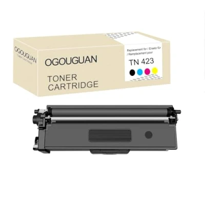 Image de Caidi Cartouches de Toner Rechange pour Brother TN423 TN 423 421 TN421 HL L8260CDW L8360CDW MFC L8690CDW L8900CDW DCP L8410CDW L8410CDN (Noir)