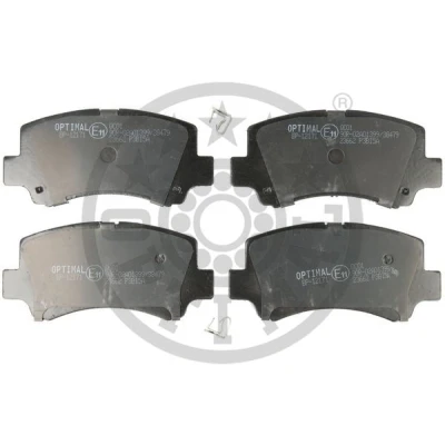 Image de OPTIMAL BP 12171 Jeu de plaquettes frein Essieu avant avec indicateur d&#039;usure SUZUKI: Wagon R+ II 3/5 portes, I portes