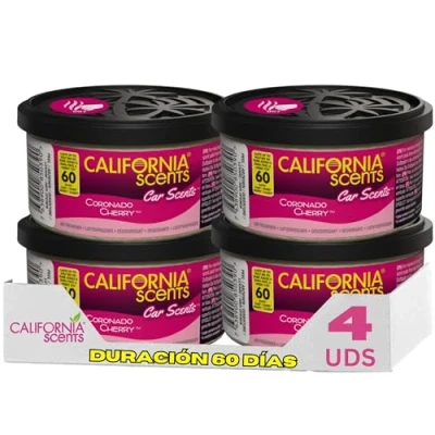 Image de California Scents CCS 446TR Concord Cerise Désodorisant, Ensemble de 4