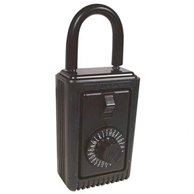 Image de Coffre fort AccessPoint Kidde pour 3 clés Original, portable, avec cadran rotatif Noir 00524, 000524