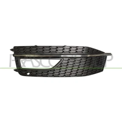 Image de PRASCO AD0252146 Grille de Pare Choc avec trou(s) pour lampes brouillard avant gauche AUDI: A4 B8 Avant, Berline
