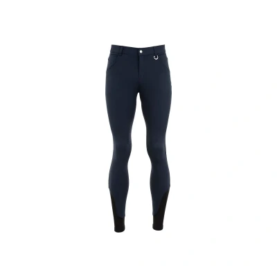 Image de BR Pantalon d&#039;équitation Marcus siège intégral silicone homme 54 Marine