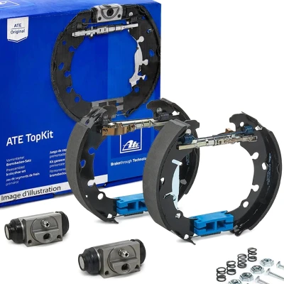 Image de ATE Original TopKit 03.0520 7919.3 Kit de freins, freins à tambours avec cylindre roue, accessoires DACIA: Duster SUV, SANDERO 2, Logan I MCV