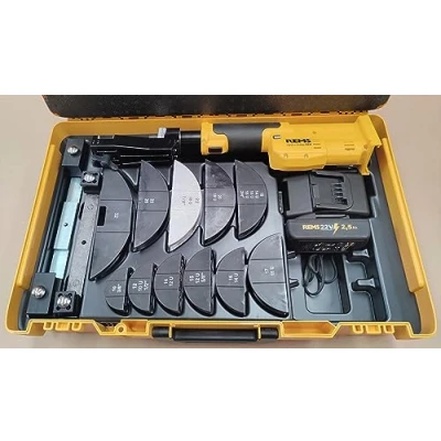 Image de Cintreuse Hydro Swing 22V set 10 32 et 3/8&#039;&#039; 7/8&#039;&#039; Rems