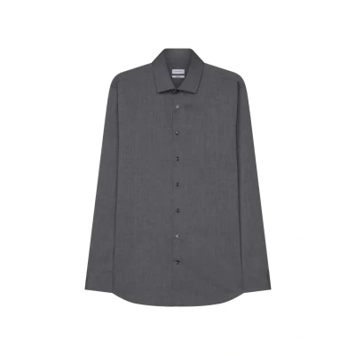 Image de Seidensticker Tailored FIT Chemise classique, Homme, Taille: 37, Grau